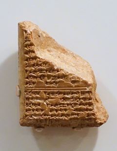 Lettere di Amarna - 1345 a.C. circa